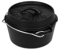 Katilas Petromax Dutch Ovens, ketus, 20 cm, 0.93 l, juoda sp.