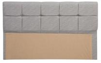 Lovos galvūgalis Kalune Design Vitalia, 140 cm x 7 cm, 97 cm, pilka sp.