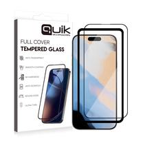 Telefono apsauginis stiklas Quik, 9H, 6.3 "