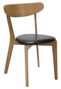 Valgomojo kėdė Home4you 20899, ruda sp., 50 cm x 53 cm x 76.5 cm