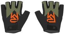 Велосипедные перчатки универсальный Rock Machine Race Gloves SF, черный цв./oранжевый цв./хаки цв., L
