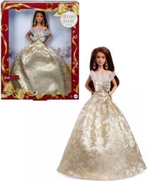 Кукла Mattel Barbie Signature Holiday JBH97, 30 см, золотой цв.