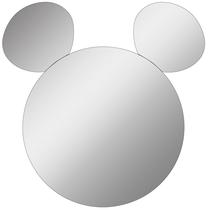 Spogulis Kalune Design Mickey, līmējams, 50 cm x 53 cm, sudraba krās.