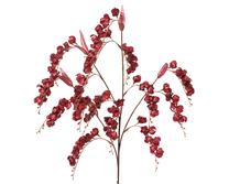 Dirbtinė šakelė, raudona sp., 100 cm