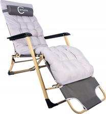 Lauko gultas Carruzzo L66H1, pilka sp., 178 cm x 60 cm x 76 cm