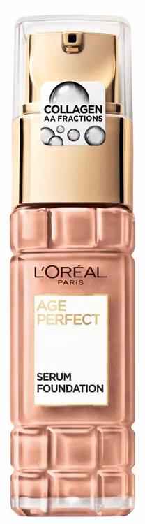 Skystas makiažo pagrindas L’Oréal Paris Age Perfect Serum, 270 amber beige, 30 ml