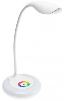 Galda stāvlampas GTV Galactic LB-GAL5WRU-10, LED, 5W, balta krās./balta krās.