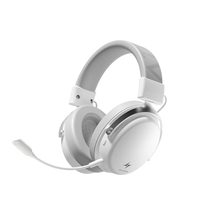 Belaidės žaidimų ausinės ATK Neptune N9 Pro Wireless ATK-N9-PRO-WHITE, balta sp.