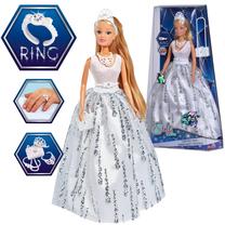 Lėlė Simba Steffi Love doll 105733466, 29 cm, balta sp.