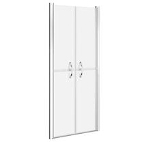 Dušas durvis VLX 148792, 71 cm x 190 cm, balta krās./matēta faktūra