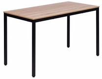 Valgomojo stalas ModernHome, šviesiai ruda sp., 120 cm x 60 cm x 73.5 cm