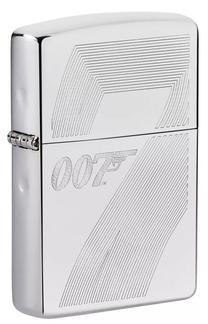 Šķiltava Zippo 49540 James Bond 007™, sudraba krās.