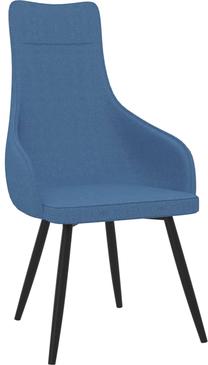 Krėslas VLX Fabric 288596, mėlyna sp., 56 cm x 61 cm x 105 cm