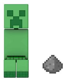 Фигурка-игрушка Mattel Minecraft Creeper HMB20, 8.2 см, зеленый цв.
