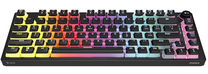 Belaidė žaidimų klaviatūra Savio Phenix RED PUDDING Gateron Red Pro, EN, juoda sp.
