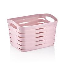 Uzglabāšanas kaste Ucsan Plastik 8691459917092, rozā krās., 21 x 13.8 x 16 cm