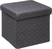 Pufas 5five Bella, pilka sp., 30 cm x 31 cm x 31 cm
