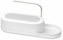 Kriauklės organizatorius - dėklas Brabantia SinkStyle, 13 cm x 35 cm x 15 cm, plastikas/plienas, balta sp.
