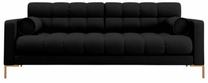 Sofa Cosmopolitan Design Bali Neve 100, aukso sp./juoda sp., 96 x 177 cm x 75 cm