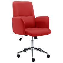 Darba krēsls VLX Faux Leather 323252, sarkana krās.