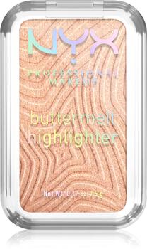Švytėjimo suteikianti priemonė NYX Professional Makeup Buttermelt Powder, aukso sp., 10 glaze it butta, 5 g