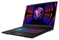 Sülearvuti MSI Katana 17, Intel® Core™ i5-12450H, 16 GB, 512 GB, 17.3 ", RTX 3050, must v., EN, Dos