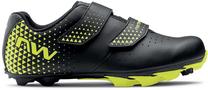 Велосипедная обувь Northwave Spike 3 MTB XC, черный цв./желтый цв., 43