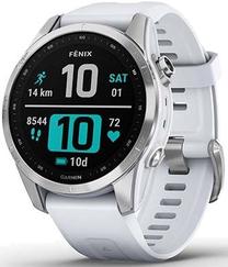 Viedais pulkstenis Garmin fēnix® 7S, sudraba krās.