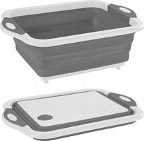 Bļoda Maximex 2in1, 42.5 cm, pelēka krās., 5 l