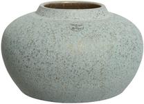 Vaza Home4you Velena KG851658, 16 cm, aukso sp./žalia sp.