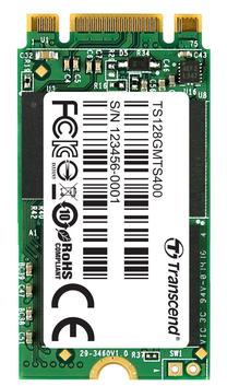 Kõvaketas (SSD) Transcend TS128GMTS400, M.2, 128 GB