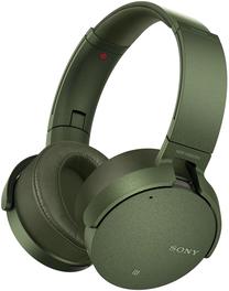 Bezvadu austiņas Sony MDR-XB950N1 Extra Bass, zaļa krās.