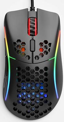 Kompiuterio pelė Glorious PC Gaming Race, juoda sp. Prekė su pažeista pakuote.