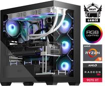 Stacionarus kompiuteris Mdata Gaming AMD Ryzen 9 7950X3D, 2 TB, DDR5 16 GB, SSD+HDD 1 TB 1 TB, AMD Radeon™ RX 7800 XT 16 GB