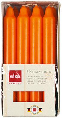 Žvakė Eika, 6 h, 8 vnt., oranžinė sp.