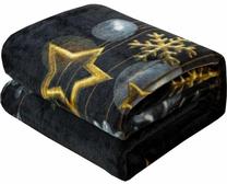 Pledas KFB-18, sidabro/juodas/žalias, 200 cm x 220 cm