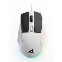 Laidinė žaidimų pelė Sharkoon SGM35, usb type-a, balta sp.