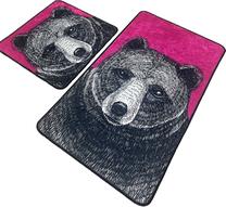 Vonios kilimėlių rinkinys Foutastic Rincha 510CHL1130, įvairių spalvų, 100 cm x 60 cm