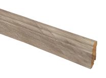 Плинтус 974D 63000562, 240 см x 6 см x 1.2 см, brown mottled oak цв.