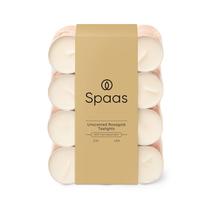 Свеча, чайная свеча/свеча-таблетка Spaas, 6 час, 24 шт., розовый цв.