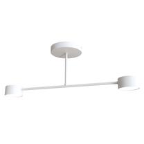 Valgusti lagi Emibig Halo 2 White 1356/2, GX53, 2 x 8 W, valge v. / valge v., 8 x 8 cm