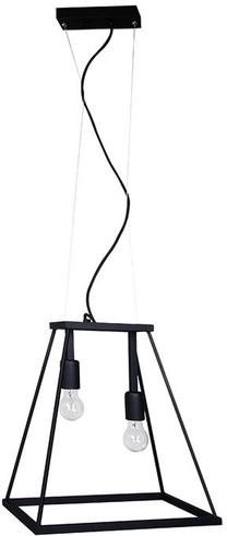 Valgusti rippuv Geometric Cage 060193, E27, 2 x 60 W / must v.
