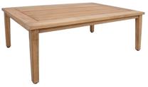 Lauko stalas Maldive, ruda sp., 120 cm x 80 cm x 45 cm