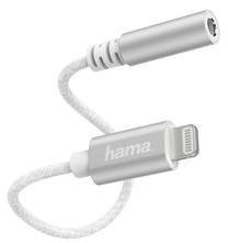 Laidas Hama, 3.5 mm (AUX)/Apple Lightning, balta sp.