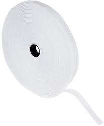 Maclean MCTV-543 Cable Organizer Strap White