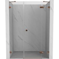 Dušo durys Mexen Lunar Right, 155 cm x 200 cm, rausvojo aukso sp./grūdintas