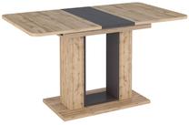 Stalas išskleidžiamas Modern Twins, ąžuolo/ruda, 140 - 180 cm x 80 cm x 76 cm
