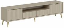 Телевизионный шкаф Kalune Design Luxe, коричневатый цв., 35 см x 180 см x 45 см