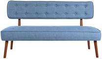 Sofa Hanah Home Westwood Loveseat 558ZEN1243, mėlyna sp., 140 x 64 cm x 78 cm