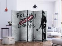 Širma Artgeist Dreams Cancelled (Banksy) II, įvairių spalvų, 225 cm x 172 cm